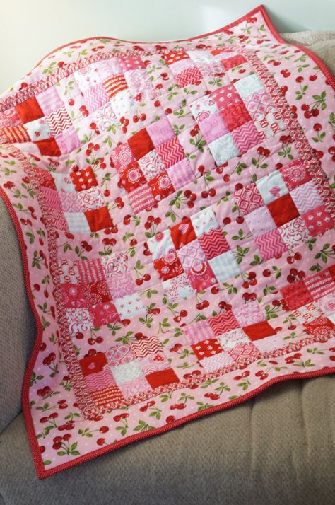 Valentines Quilt, Surrounded By Love, Puff Quilt, Pink Quilts, Nine Patch, Heart Quilt, Girls Quilts, Mini Quilts, Beautiful Quilts