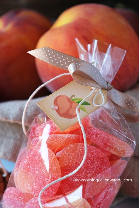 Fruit Paradise, Ideas For Parties, The Greetery, Peachy Keen, Favor Ideas, Just Peachy, Peach Rings, Box Ideas, Gummy Candy