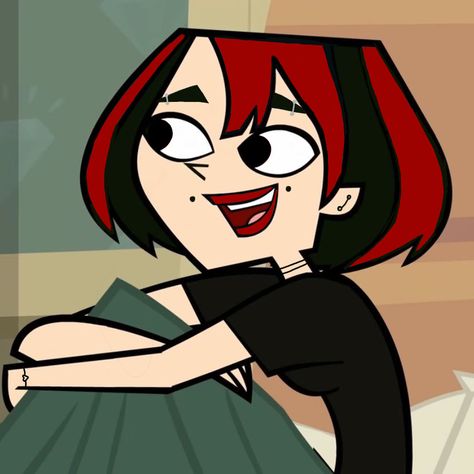 Red Hair Cartoon, Animated Clothing, Amanda Young, Black Red Hair, Girls With Red Hair, Total Drama Island, Chi Chi, Cartoon Profile Pics, Cartoon Wallpaper