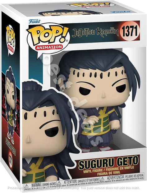 Jujutsu Kaisen Suguru, Jujutsu High School, Tokyo Jujutsu High, Jujutsu High, Funk Pop, Pop Vinyl Figures, Pop Disney, Funko Pop Figures, Pop Figures