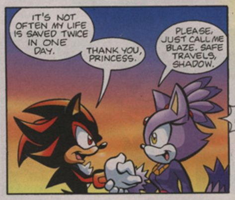 hehe now give him a smooch on the hand blaze plsplspls ||⚡️SOURCE: sonic the hedgehog archie comics. || 💫 FOR FANS OF: shadow the hedgehog, blaze the cat, shadaze Shadow And Blaze, Sonic Blaze, Blaze The Cat, Cat Comics, Sonic Franchise, Sonic Boom, Archie Comics, Sonic Art, Shadow The Hedgehog