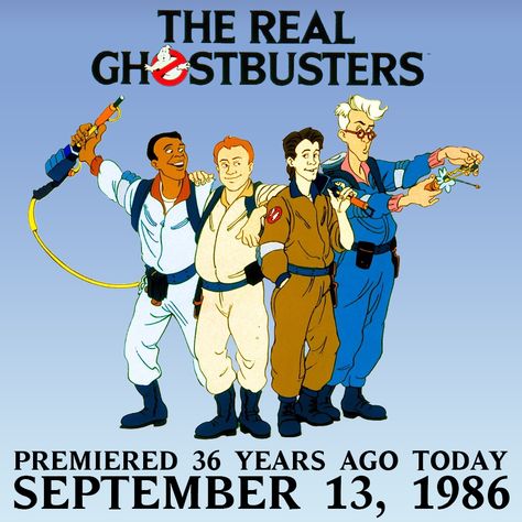 Happy 36th Anniversary, 36th Anniversary, The Real Ghostbusters, Ghost Busters, Read Image, Ghostbusters, Teenage Mutant, Teenage Mutant Ninja Turtles, Teenage Mutant Ninja