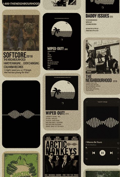 Arctic Monkeys And The Neighbourhood, The Neighborhood Wallpapers, The Neighbourhood Aesthetic Wallpaper, The Nbhd Aesthetic, The Nbhd Wallpaper, The Neighborhood Aesthetic, The Nbhd, Songs That Describe Me, Artic Monkeys