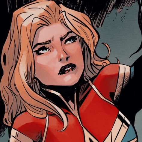 Aesthetic Comic Pfp, Marvel Comic Character Icons, Marvel Pfp Comics, Marvel Comic Pfp, Comic Captain Marvel, Marvel Comic Panels, Captain Marvel Aesthetic, Captain Marvel Fanart, Marvel Comics Icons