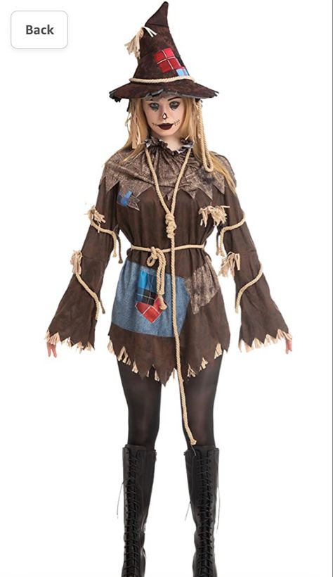 Scarecrow Costume Women, Scary Scarecrow Costume, Scarecrow Outfits, Farmer Costume, Scary Scarecrow, Spooky Halloween Costumes, Amazing Halloween Costumes, Scarecrow Costume, Dress Up Party