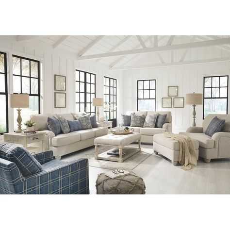 You'll love the Configurable Living Room Set at Wayfair - Great Deals on all Furniture products with Free Shipping on most stuff, even the big stuff. White Living Room Set, Queen Sofa Sleeper, 3 Piece Living Room Set, Sofa And Loveseat Set, Retro Office, Lounge Suites, Salon Suites, Coastal Living Rooms, Chair And A Half