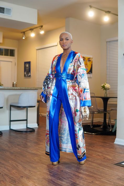 Kawaii Kimono — Angelle's Life Kimono Styling Outfits, Kimono And Shorts Outfit, Kimono Fashion Street Style Casual, Dress And Kimono Outfit, Boho Kimono Outfit, Kimono Jacket Outfit, Long Kimono Outfit, Outfits Black Women Summer, Alternative Pants