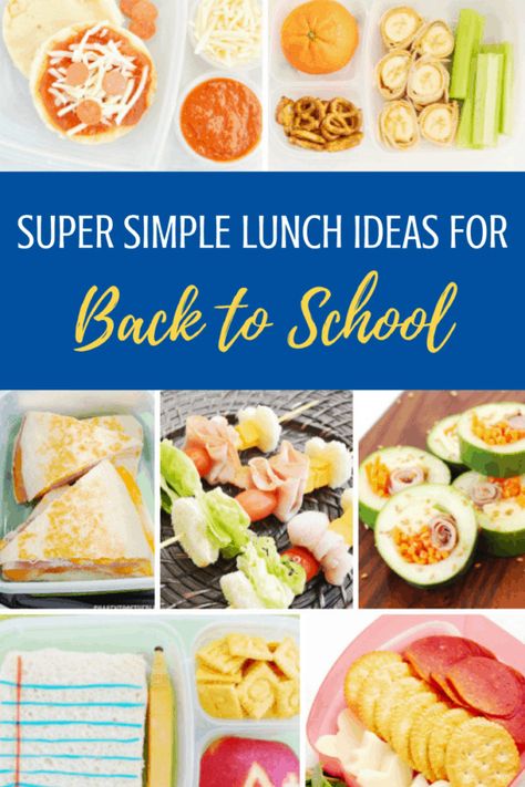 Easy Back To School Lunches, School Lunches For Kids, School Dinner Recipes, Back To School Lunches, Lunches For Kids, Non Sandwich Lunches, Teacher Lunches, Ham And Cheese Pinwheels, Buffalo Chicken Bites