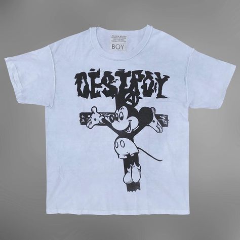 @sickboyarchive on Instagram: “⁣⁣ Vivienne Westwood⁣⁣ Seditionaries destroy shirt⁣⁣ S/S 1981⁣ Size OS” Punkature Vivienne Westwood, Vivienne Westwood Graffiti, Vivienne Westwood Cowboy Shirt, Vivienne Westwood Japan, Vivienne Westwood Punk Tshirt, Sick Designs, Chill Outfits, Vivienne Westwood, Urban Fashion