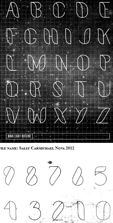 Nova Light Outline Font letters and numbers 2024 Font Style, Bullet Journal Fonts Numbers, Letter Outlines Fonts, Bullet Journal Number Fonts, Number Aesthetic Font, Number Lettering Fonts, Fonts Handwriting Numbers, 2024 Font Design, 2024 Lettering Design Numbers