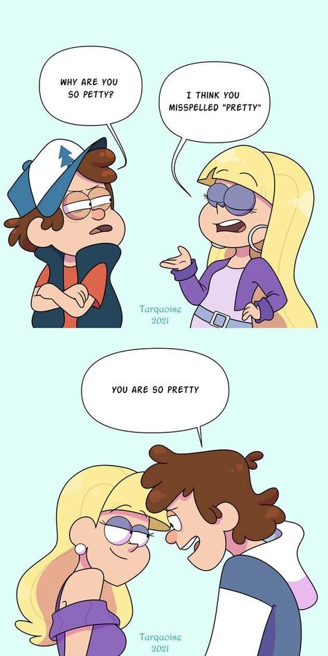 Dipper X Pacifica, Dipper And Pacifica, Gravity Falls Dipper, Fall Memes, Gravity Falls Funny, Desenhos Gravity Falls, Gravity Falls Au, Gravity Falls Fan Art, Gravity Falls Comics