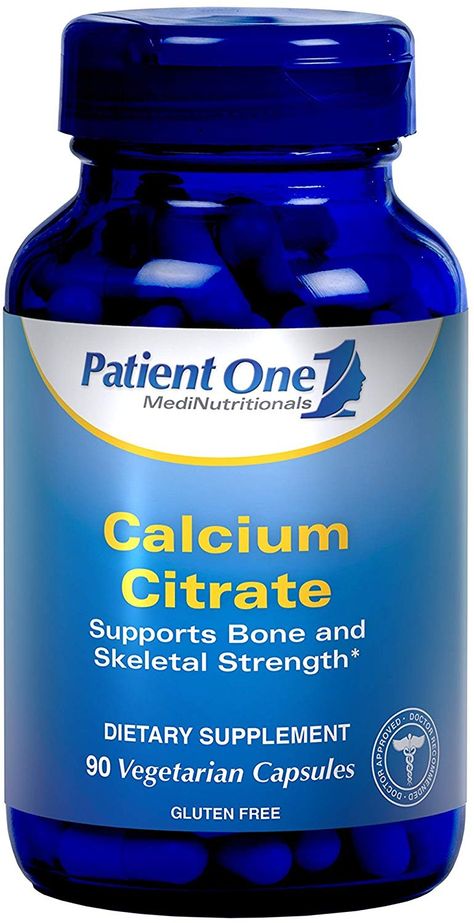 Patient One Calcium Citrate supplies a highly absorbable and bioavailable form of calcium for optimal support of bone health, peak bone mineralization and overall skeletal strength. Calcium citrate also promotes nerve transmission, muscle relaxation and colon health. Patient One Calcium Citrate includes 400 IU of vitamin D3 to enhance calcium absorption and utilization, optimizing bone health ...*** Visit the image link more details. (This is an affiliate link) #mineralsupplements Mineral Supplements, Calcium Citrate, Colon Health, Muscle Relaxation, Back Pain Exercises, Vitamin D3, Muscle Relaxer, Bone Health, Skeletal