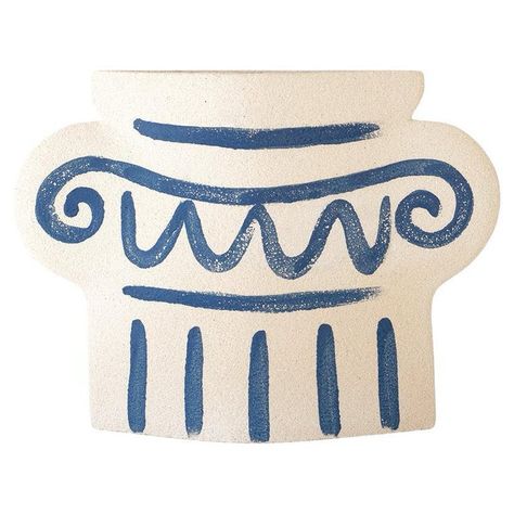 Check out this item from 1stdibs! 21st Century ‘Greek Column’, in White Ceramic, Hand-Crafted in France: https://www.1stdibs.com/id-f_36259642 Greek Bathroom, Column Vase, Ancient Greek Pottery, Greek Columns, Greek Pottery, Vases And Vessels, New Line, Modern Aesthetics, Ancient Greek