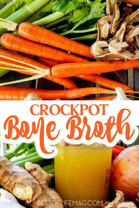 You can prepare this crock pot bone broth in fifteen minutes and let it slow cook. This bone broth recipe also converts to an instant pot bone broth recipe! Bone Broth Diet | Bone Broth Soup | Bone Broth Benefits | Crock Pot Bone Broth for Dogs | Healthy Bone Broth Recipe | Easy Broth Recipe | Broth Recipe with Chicken Bones | Chicken Broth Recipe #chickenbroth #healthyrecipes Bone Broth Recipe Instant Pot, Crock Pot Bone Broth, Crockpot Bone Broth, Soup Bone Broth, Instant Pot Bone Broth, Broth Benefits, Chicken Bone Broth Recipe, Optimum Nutrition Whey, Bone Broth Benefits