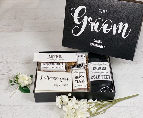 Groom Survival Kits, Groom Crying, Groom Gift Box, Gifts For Groom, Groom Box, Groom Gifts, Handsome Groom, Wedding Gifts For Groom, Wedding Day Gifts