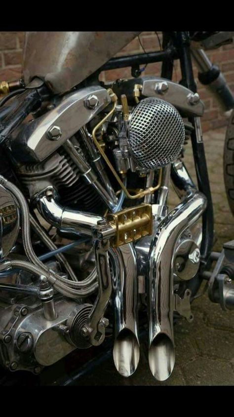 Shovelhead Chopper, Harley Shovelhead, Old School Chopper, Harley Davidson Parts, Bike Details, Harley Bobber, Bobber Bikes, Bike Engine, Harley Davidson Chopper