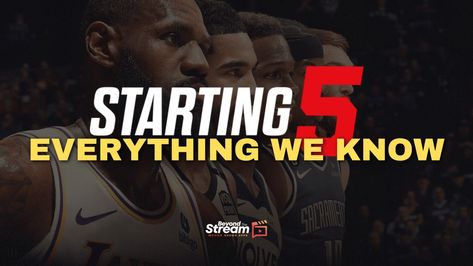 Fresh off their gold medal win at the 2024 Olympics comes Netflix's Starting 5, a look into the lives of five of the NBA’s biggest players. https://www.beyondthestream.net/starting-five-everything-we-know/ 2024 Olympics, Gold Medal, Nba, Gold, Quick Saves, Instagram