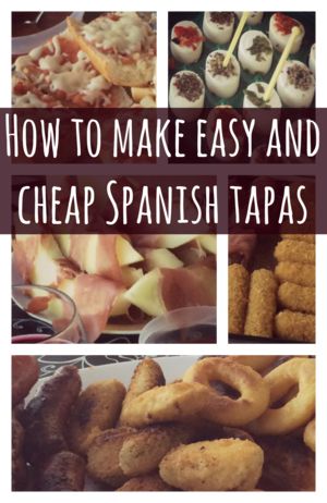 Sweetdistance.com /// How to make easy and cheap Spanish tapas. #Spain #Granada #tapas #recipe #cooking #food #travel #travelling Diy Tapas, Tapas Spain, Tapas Ideas, Tapas Platter, Spain Granada, Spanish Tapas Recipes, Tapas Party, Spanish Foods, Spanish Appetizers