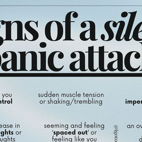 Panic Attack Symptoms, Go To Therapy, Mental Health Therapy, Mental Health Resources, Muscle Tension, Other People, Psychology, Signs, Feelings