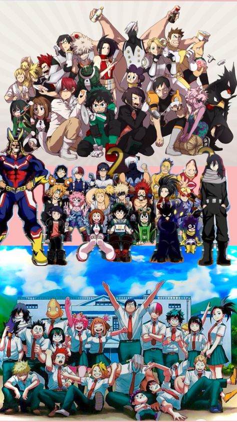 My Hero Academia Group Photo, Mha Group Photo, Anime Group, Group Photo, Group Photos, My Hero, Cartoon Characters, Hero Academia, My Hero Academia