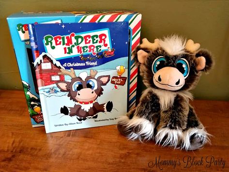 Reindeer In Here: a Sweet New Christmas Friend & Family Tradition for the Holidays!  #ad #christmas #christmas2018 Reindeer In Here, Adam Reed, True Christmas, Christmas Tradition, Important Message, Beautiful Story, Family Tradition, Block Party, Christmas Is Coming