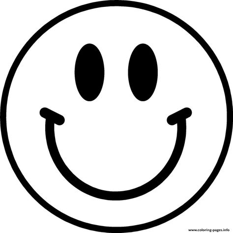 Print smile emoji coloring pages Smile Coloring Page, Smile Face Emoji, Smiling Emoji, Emoji Smile, Face Coloring, Emoji Coloring Pages, Smile Emoji, Emoticon Faces, Face Stencils