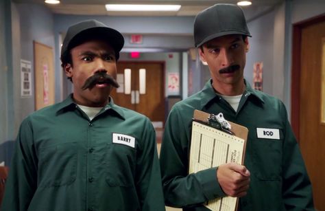 Troy and Abed as plumbers Community Troy, Dean Pelton, Community Tv Series, Troy And Abed, Community Movie, Real Batman, Community Tv Show, Danny Pudi, Community Tv