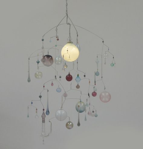 Hanging Mobile, Wind Chime, Glass Ornaments, Home Inspo, Room Inspo, Future Home, Art Inspo, Room Ideas, House Ideas