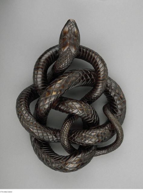 Lajja Gauri, Medusa Decor, Bronze Serpent, Snake Sculpture, South Germany, Wallace Collection, North Italy, Coiled Snake, Bronze Door