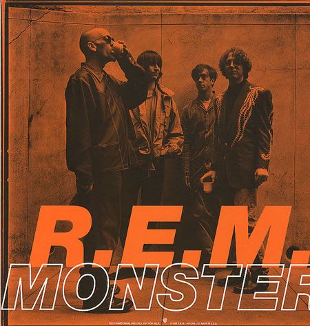 R.E.M. Monster. Rem Band, Michael Stipe, Eye Movement, College Guys, Garage Band, Rock Posters, Album Cover Art, Album Design, Band Posters