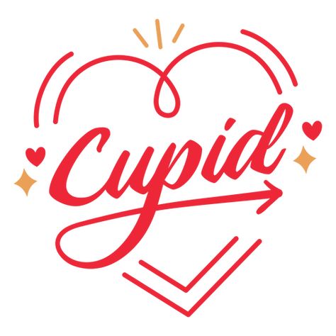 Valentine's Day Cupid badge PNG Design Graphic Design Flyer, Shirt Maker, Create T Shirt, Design Ad, Png Design, Svg Design, Vector Graphics, Png Image, Flyer Design