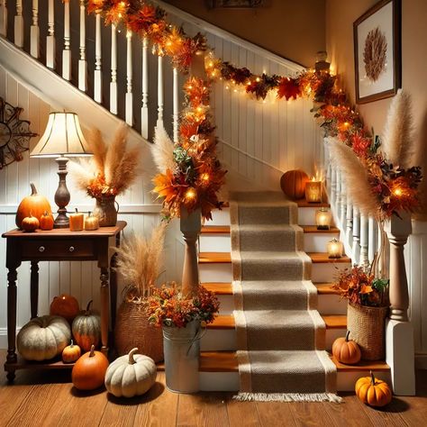 Easy Halloween Entryway Decor Ideas for a Haunted Welcome!

Elevate your Halloween entryway decor with minimalist, cozy vibes! Perfect for small studio apartments or a dream apartment look that’s warm, stylish, and welcoming. #WarmHomeAesthetic #HalloweenDecor Autumn Entryway Table, Fall Decor Stairs, Fall Staircase Decor Railings, Fall Staircase Decor, Fall Staircase, Decorated Staircase, Halloween Entryway Decor, Halloween Entryway, Fall House