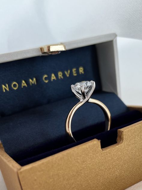 The timeless elegance of Noam Carver's designs is just perfection 👌 _ Featuring 💍 Style # S236-01YM, customized with a 6-claw lucida setting for the sweetest clients. . . . . #HerbinJewellers #NoamCarver #MadeInCanada #CustomEngagementRing #WhenInWolfville #ForYou #EngagementRingInspo #Fashion #WeddingInspo #Jewellery #Wolfville #Halifax #JewelleryPhotography @noam_carver @When_in_wolfville Noam Carver, June 19, Custom Engagement Ring, Wedding Inspo, Timeless Elegance, Engagement Rings, Instagram Posts, Photography, On Instagram