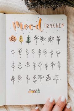 30 Best September Mood Tracker Ideas For Bullet Journals #eltern FEC November Mood Tracker, Mood Tracker Ideas, November Mood, Tracker Ideas, Bullet Journal Ideas Templates, Creating A Bullet Journal, Bullet Journal Mood Tracker Ideas, Bullet Journal Notes, Bullet Journal Paper