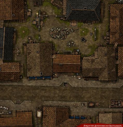 Introducing the Side Street encounter map, measuring 31x32! This immersive map will transport your players into the narrow and crowded streets of a bustling medieval city. With its multi-level design, it offers exciting opportunities for dynamic battles that unfold at varying heights. #dnd #dungeonsanddragons #ttrpg #rpg #tabletop #fantasy #pathfinder #dndhomebrew #assets #patreon #dnd5e #digitalart #art #artistsoninstagram #artist #dndart #dndartwork #dndart #mapmaking #battlemap #battlemaps Fantasy City Map, Dnd World Map, Building Map, Fantasy Town, Medieval City, Map Pictures, Dungeon Maps, D D Maps, Fantasy City