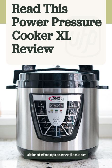 Have you heard of the Power Pressure Cooker XL before? Maybe a better question would be to ask if you have ever used an actual pressure cooker before? Because this is one of those appliances that always brings a smile to my face. Not just because of the incredible results they produce, but for the sheer brilliance of the whole concept. Power Pressure Cooker Xl, Pressure Cooker Xl, Power Pressure Cooker, Best Pressure Cooker, Crock Pots, Weekend Camping Trip, Outdoor Grills, Home Canning, Pressure Cookers