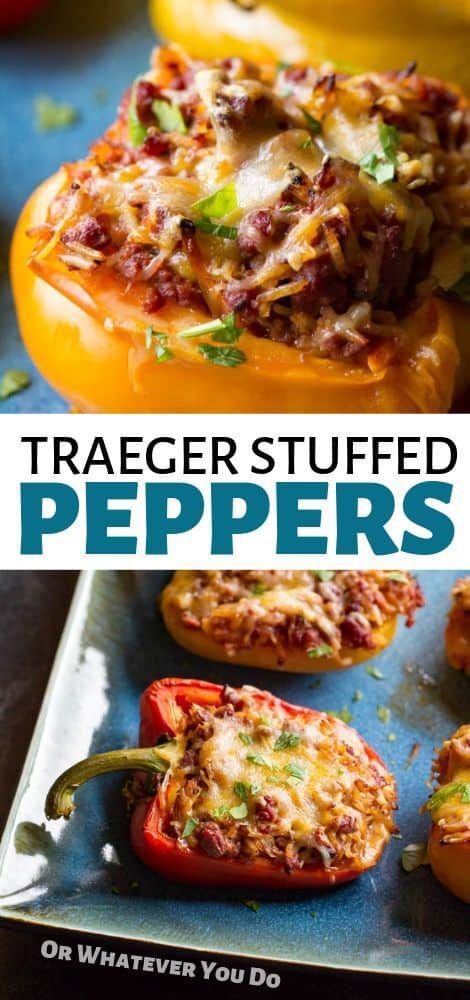 Ground Beef Stuffed Peppers, Beef Stuffed Peppers, Smoked Dishes, Traeger Cooking, Pellet Smoker Recipes, Smoker Ideas, Traeger Smoker, Traeger Grill Recipes, Liability Waiver