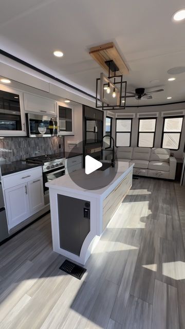 Hunter Megowen on Instagram: "2024 Cottage 40CCK  • • • • #cottage #cedarcreek #destinationrv #parkmodel #camp #camping #camper #travel #traveling #traveler #rv #rvlife #reels #insta #instagood #instalike #instadaily #instamood" Bedroom Camper Ideas, Old Rv Remodel, Modern Rv Interior, Camper Living Full Time, Rv Layout, Campers And Rv, Rvs Interior, Motorhome Remodel, Luxury Campers