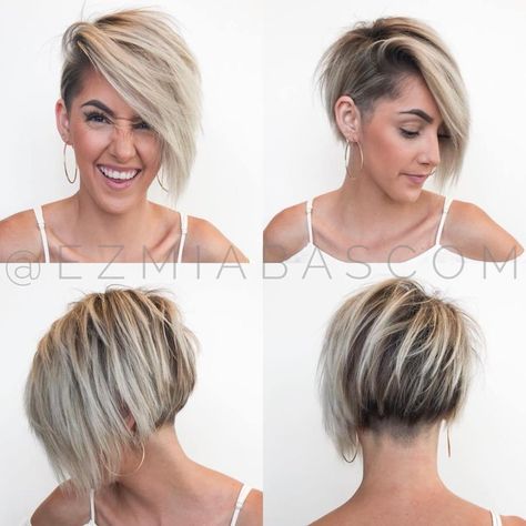 Short Curly Hairstyles For Women, Best Short Hairstyles, Blonde Hair With Bangs, Short Hairstyles For Thick Hair, Short Pixie Haircuts, Short Blonde, Short Hair With Bangs, Short Blonde Hair, Blonde Pixie