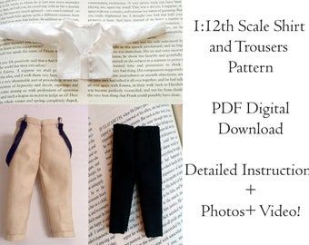 Doll Clothes Diy, Trousers Sewing Pattern, Chelsea Doll, Softie Pattern, Dolls Clothes Diy, Clothes Diy, Knitted Animals, Victorian Clothing, Dress Sewing Pattern