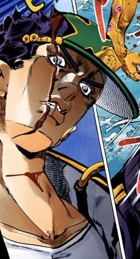 Yoshikage Kira, Joseph Joestar, Ordinary Life, Jotaro Kujo, Jojo Designs, Jojo Memes, Jojo Bizzare Adventure, Blue Outfit, Blue Moon