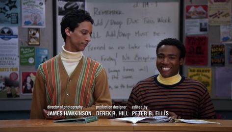 Troy And Abed Bert And Ernie, Ernie And Bert, Troy And Abed, Bert And Ernie, Danny Pudi, Bert & Ernie, Casting Pics, Donald Glover, Childish Gambino