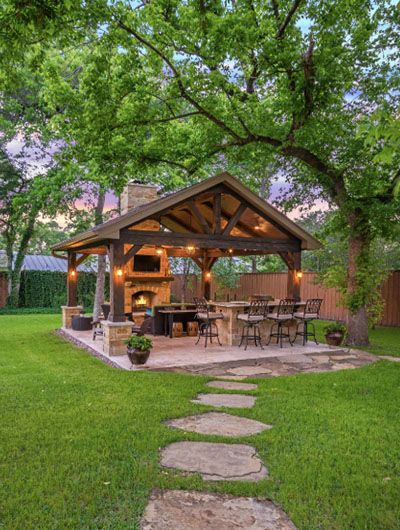 24 Fantastic Outdoor Kitchen Ideas - Sebring Design Build - Homeowner Tips Summer House Design, Cushions Diy, Homeowner Tips, Diy Cushions, Outdoor Kitchen Ideas, Backyard Pavilion, Desain Lanskap, Hiasan Bilik, Outdoor Kitchen Patio