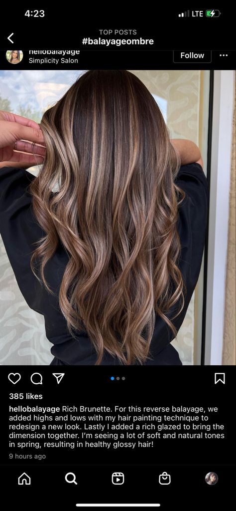 2023 Hair Color Trends For Brunettes, Cold Tone Balayage, Reverse Balayage Straight Hair, Tone On Tone Balayage Brunettes, 2024 Hair Color Trends For Women Brunette, Reverse Balayage Brunette, Partial Balayage Brunettes, Balyage Hair, Partial Balayage