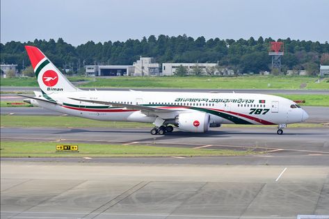 S2-AJV Biman Bangladesh Airlines Boeing 787-8 Biman Bangladesh Airlines, Boeing 787 8, Boeing 787, Civil Aviation, Aircraft Pictures, Airlines, Aircraft, Quick Saves