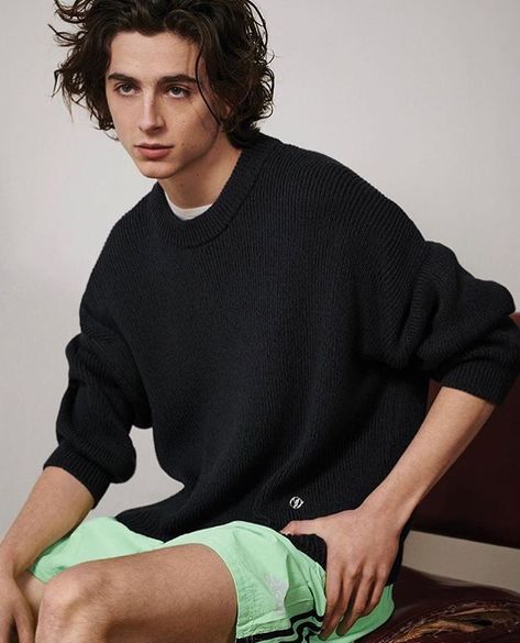 Damn those legs Timothee Chalamet, A Black, Bed, Green, On Instagram, Instagram, Black