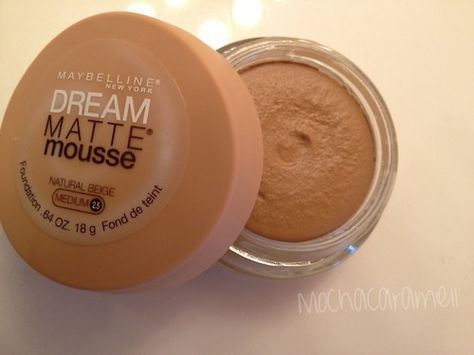 DREAM Matte Mousse By Maybelline Dream Matte Mousse, Maybelline Dream Matte Mousse, 90s Makeup, Biking Workout, Bb Cream, Maybelline, Vanity, Blush, New York