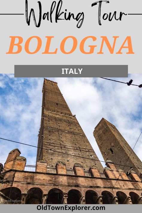 We are traveling full-time and spent one month in Bologna, Italy. We've put together a self-guided walking tour with pictures of the best sites in Bologna. French Gothic Architecture, Trips Abroad, San Giacomo, San Domenico, Bologna Italy, Destinations Travel, Cruise Destinations, European Destinations, Emilia Romagna