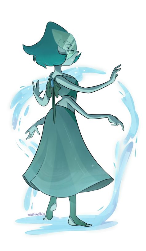 I seriously thought the name of the fusion of lapis and peridot would be aquamarine,but I guess I was wrong Lapidot Fusion, Peridot Fusion, Steven Universe Peridot, Steven Universe Fan Fusions, Gem Fusions, Steven Universe Fusion, Lapis Lazuli Steven Universe, Steven Universe Lapis, Steven Uni