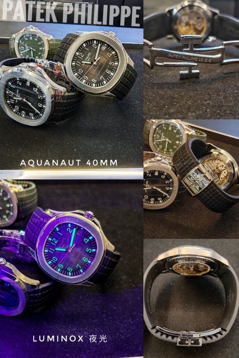 Steel 40mm
Automatic
Power Reserve 45 Hours

Used 2014 full set (already install watch protection film)  - RM225,800 
New 2022 full set - RM279,800

‼️READY STOCK‼️

💯Guaranteed Authentic 正品保证
🤝Welcome Consignment 免费寄卖  
watch protection film 手表贴膜
rubber strap Swiss made 瑞士橡胶表带
Polish / service 打磨维修保养


📲𝐖𝐡𝐚𝐭𝐬𝐚𝐩𝐩: +6011-61850432 https://wa.me/601161850432

𝐓𝐞𝐥𝐞𝐠𝐫𝐚𝐦: https://t.me/vswatch_ying

𝐅𝐚𝐜𝐞𝐛𝐨𝐨𝐤 𝐏𝐚𝐠𝐞: https://www.facebook.com/vswatch.yin/ Patek Philippe Aquanaut, Patek Philippe, Swiss Made, Facebook Page, Full Set, Ready Stock